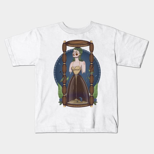 Time Kids T-Shirt by XioVerduzco-art